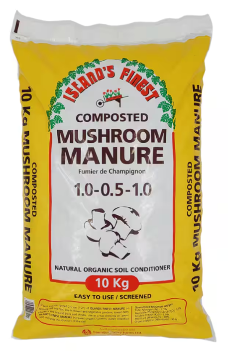 MANURE MUSHROOM ISLANDS FINEST 10KG