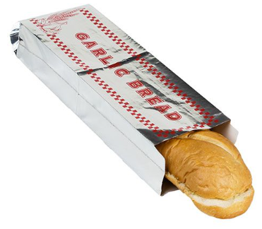 FOIL GARLIC BREAD BAG 500/CS