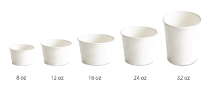 SOUP BOWL PAPER 24 OZ 25