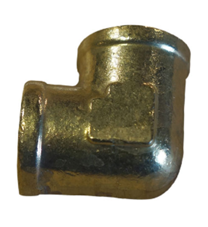 CANARM WATERER ELBOW 3/8X3/8 BRASS H0523 (HLW-94)