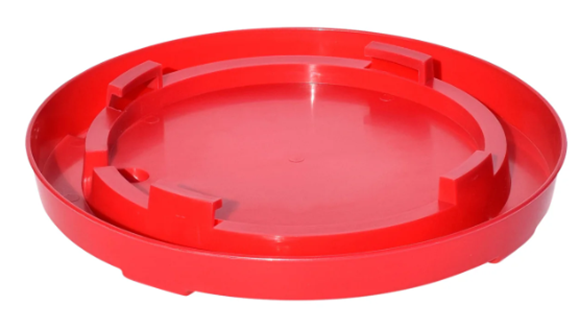 POULTRY DRINKER TUFF STUFF ENCLOSED 1 GAL BASE - RED
