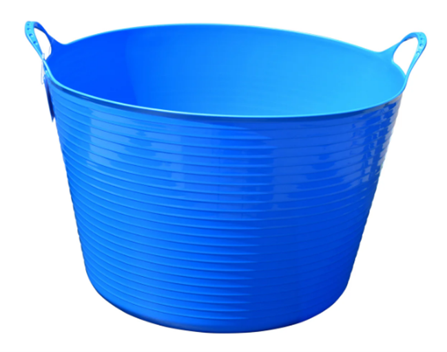 FLEX TUB TUFF STUFF 4.2 GAL SKY BLUE