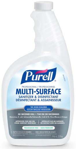 PURELL MULTI-SURFACE SANITIZER 946ML