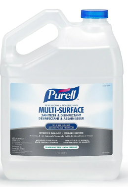 PURELL MULTI-SURFACE SANITZER 3.78L