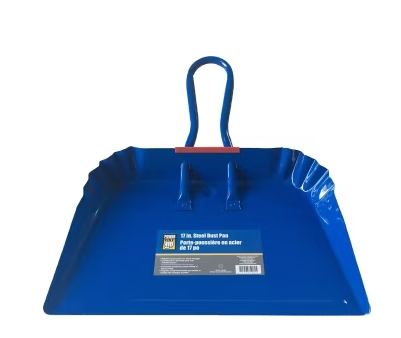 DUST PAN 17" METAL Blue