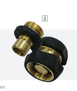 COUPLING REPAIR KIT 2pc GH