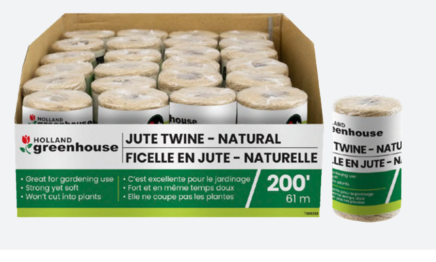 TWINE NATURAL JUTE 200'