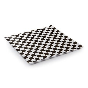 BASKET LINERS 12x12 BLACK CHECK 2000