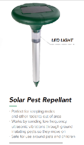 SOLAR PEST REPELLANT