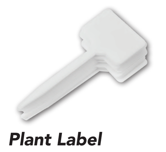 PLANT LABELS WHITE T-Shape 10pk
