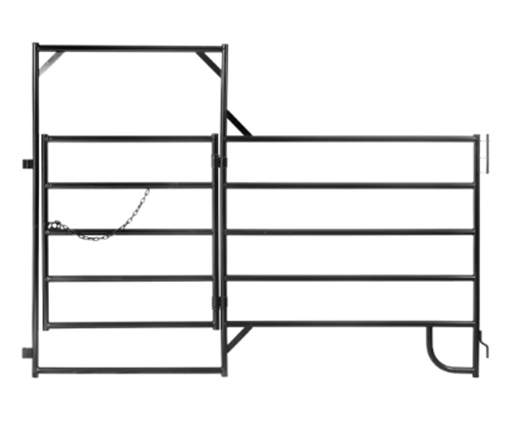 PANEL CORRAL  HEAVY DUTY W/GATE 5' X 9.5' (10FT)