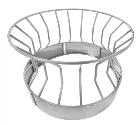 FEEDER ROUND BALE FUNNEL WITH ROOF  (5003)