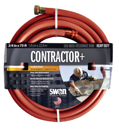 HOSE HEAVY DUTY CONTRACTOR 3/4" X 75'