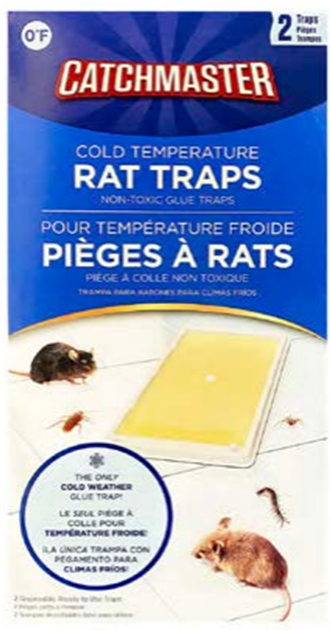 MOUSE /INSECT COLD STICKY TRAP 2PK CATCHMASTER