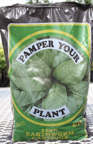 WORM CASTINGS PAMPER YOUR PLANT 15L