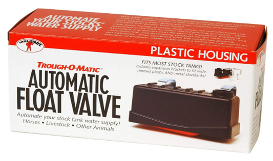 FLOAT VALVE LITTLE GIANT TROUGH O MATIC  PLASTIC