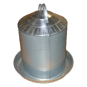 WATERER POULTRY MILLSIDE GALVANIZED 5 GAL