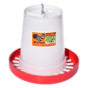 POULTRY FEEDER TUFF STUFF OPEN TOP PLASTIC HANGER 11LB