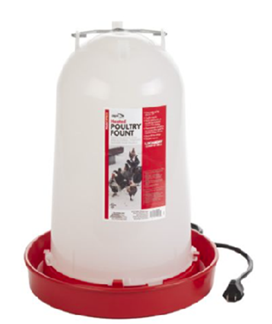 DE-ICER WATERER POULTRY HEATED 3 GAL (GOOD TO -20C)