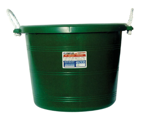 MUCK BUCKET TUFF STUFF 70QT - GREEN