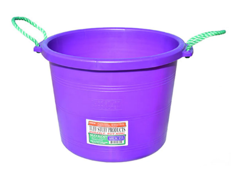 MUCK BUCKET TUFF STUFF 70QT - PURPLE