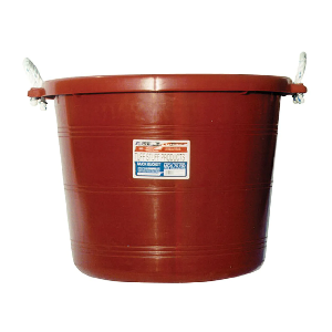 MUCK BUCKET TUFF STUFF 70QT - RED