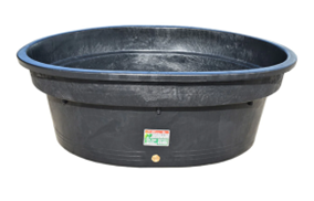 WATER TROUGH TUFF STUFF OVAL W/PLUG 140 GAL