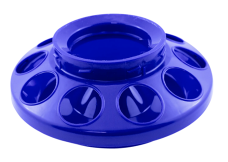 FEEDER TUFF STUFF DUAL BASE ONLY 2LBS - BLUE