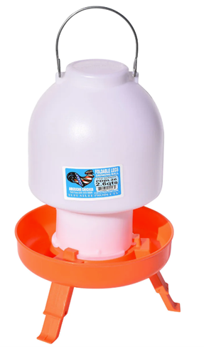 POULTRY BALL DRINKER TUFF STUFF W/FOLDABLE LEGS 2.6QTS