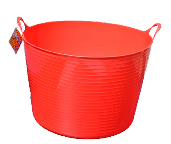 FLEX TUB TUFF STUFF 16 GAL - RED