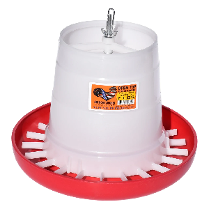 POULTRY FEEDER TUFF STUFF OPEN TOP  - 7 LBS