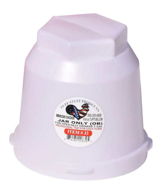 WATERER TUFF STUFF POULTRY 1 GAL DRINKER - TOP ONLY