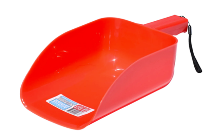 SCOOP FEED TUFF STUFF OPEN SQUARE 4 LITRE - RED