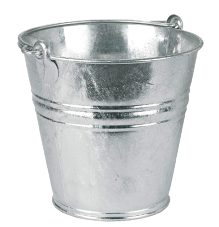 PAIL GALVANIZED KERBL 9 LITRE