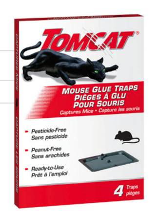 TOMCAT MOUSE GLUE TRAP 4 PK