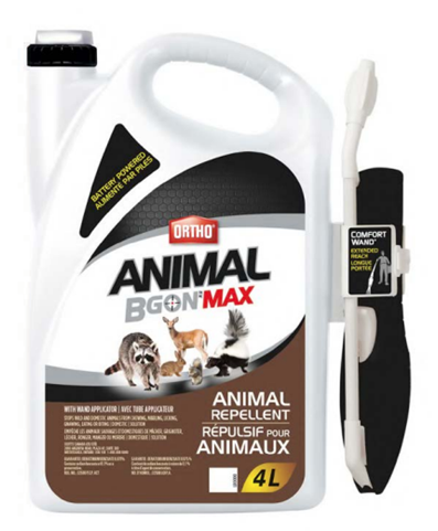 ANIMAL REPELLANT SPRAY ANIMAL BGON ORTHO 4L W/ WAND APPLICATOR RTU