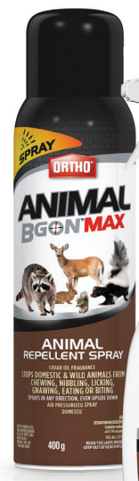 ANIMAL REPELLANT SPRAY ANIMAL BGON ORTHO (BOV) AEROSOL 400G