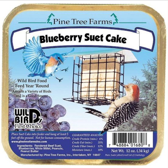 SUET PINE TREE BLUEBERRY 340G