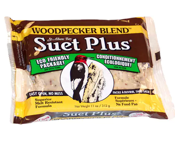 WILDLIFE SCIENCE - SUET PLUS WOODPECKER BLEND 11 oz>