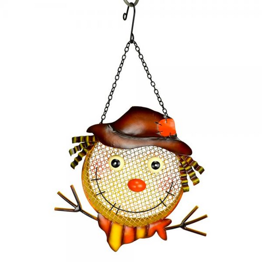 BIRD FEEDER MESH SCARECROW