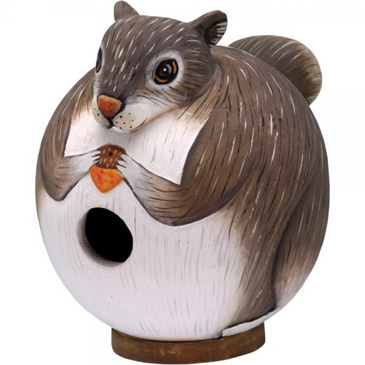 BIRD HOUSE GORDO SQUIRREL