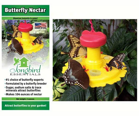 BUTTERFLY FEEDER &/ NECTAR COMBO