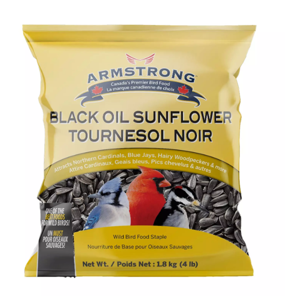 SUNFLOWER CHIPS 1.36 KG (BLACK OIL) - ARMSTRONG