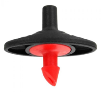 DRIP PINCH EMITTER 1/2 GPH RED