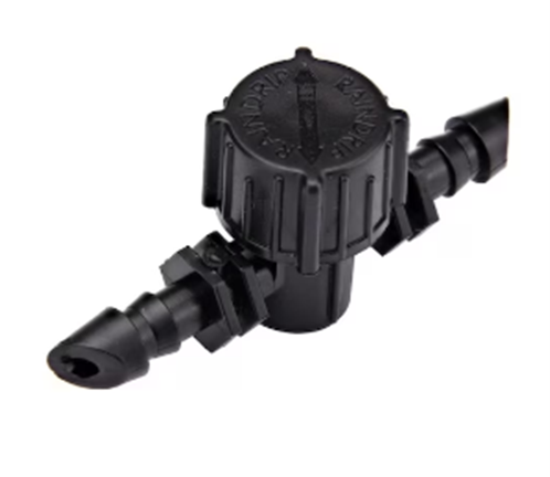 DRIP VALVE INLINE SHUTOFF 1/4" BARB X BARB