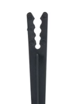 DRIP STAKE  6"  V SLOT 4 HOLE