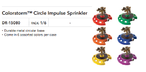 SPRINKLER SPIKE IMPULSE COLORSTORM ASST COLORS