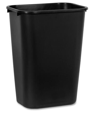 RM Q2957 GARBAGE CAN BLACK 41.25 QT