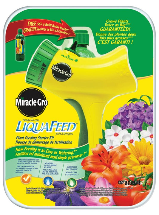 MIRACLE GRO LIQUAFEED ADVANCED STARTER KIT 567G