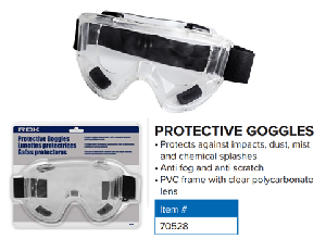 GOGGLES SAFETY